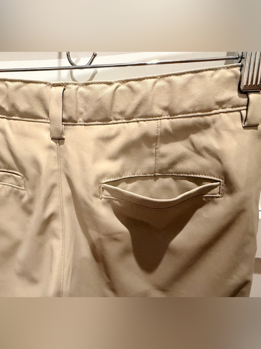 Lands' End Boys Khaki Straight-Fit Pants size 8H - Picture 6 of 7